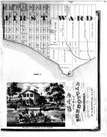 Sheboygan City - First Ward, Thayer Residence, Sheboygan County 1875